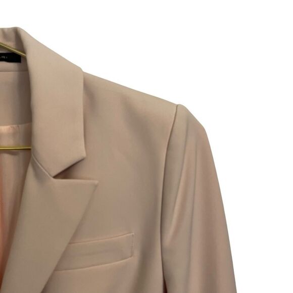 Elie Tahari Light Pink Fitted Single Button Blazer Size 2 - Picture 2 of 7